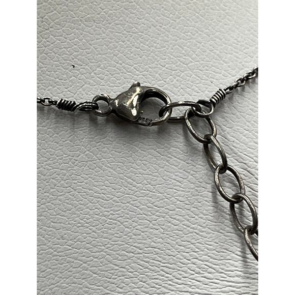 Vintage 925 Sterling Silver Faceted Smoky Quartz Drop Necklace 20" Chain
4.6g - Picture 7 of 13